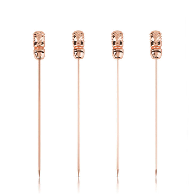 TIKI COCKTAIL PICKS (set of 4)