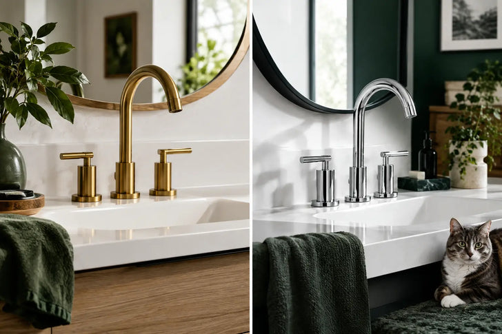 Brass Versus Chrome Finishes for Your Home
