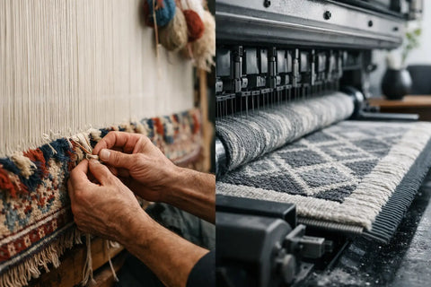 Handmade Rugs vs Machine Made Rugs Compared
