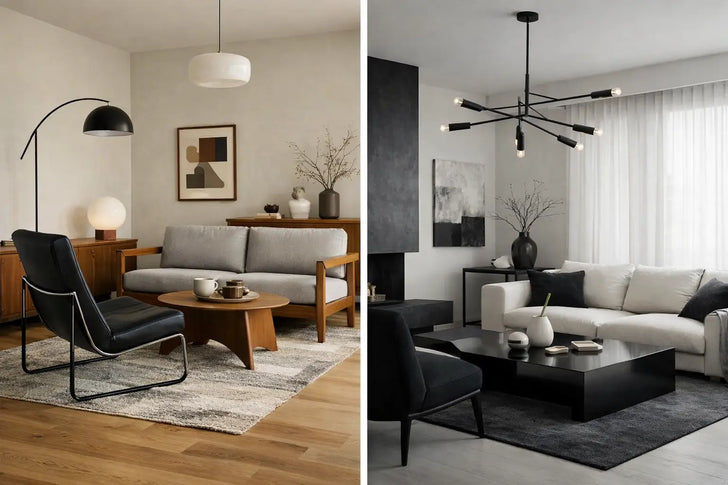 Modern vs Contemporary Decor, Clearly Defined