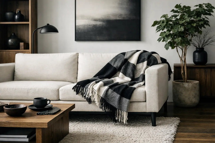 Wool Throw Blankets That Give a Room Its Soul