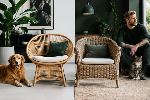 Rattan Versus Wicker, Clearly Explained