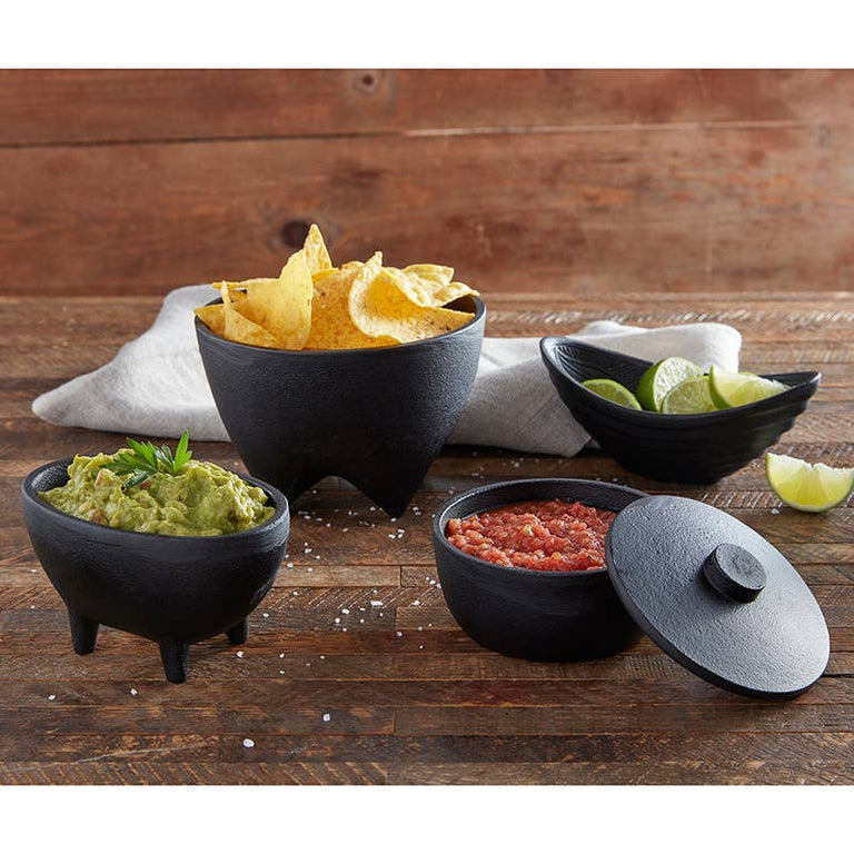 CAST IRON FOOTED BOWL | ENTERTAINING