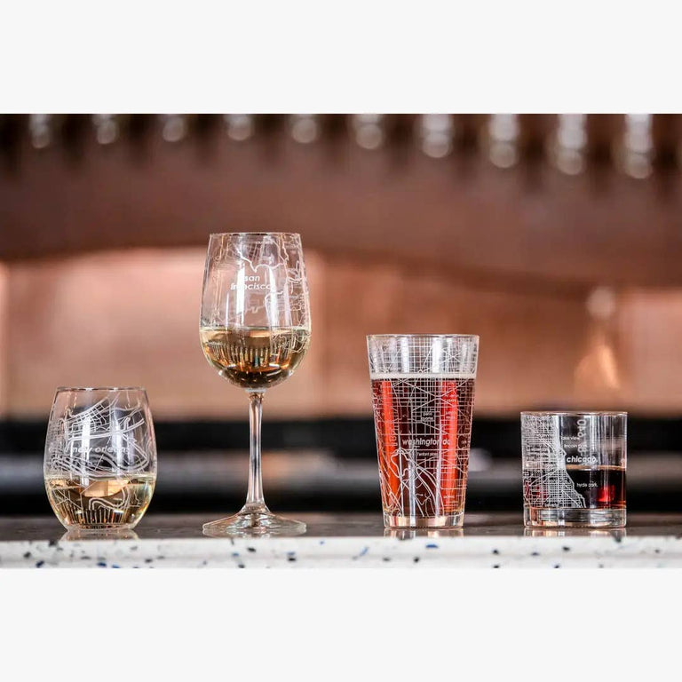 SAN FRANCISCO WHISKEY ROCKS GLASS