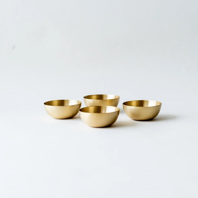 Heirloom Brass Dip Bowl S/2