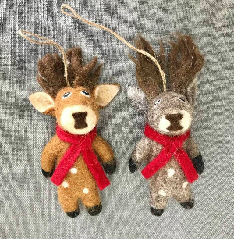 SPOTTED REINDEER ORNAMENT | HOLIDAY