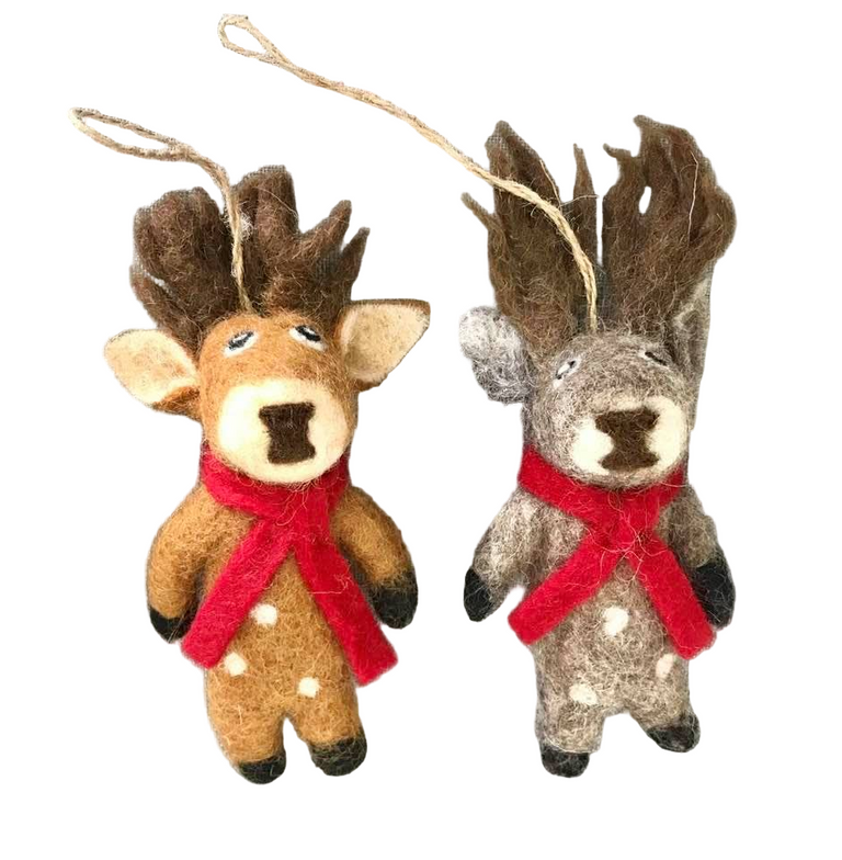 SPOTTED REINDEER ORNAMENT | HOLIDAY