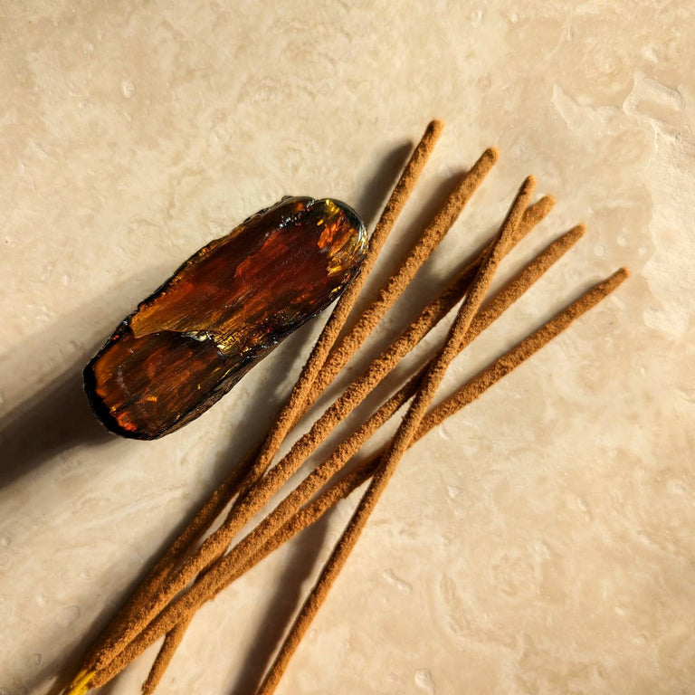 AMBER & INCENSE CANDLE | HOME FRAGRANCE