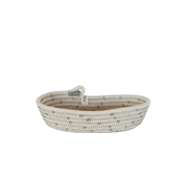 PETITE OVAL BASKET - SAFARI | ORGANIC SOUTH AFRICAN COTTON CRAFT