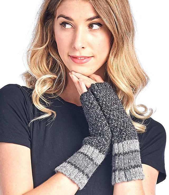 ALPACA GLOVES - CARRERA - ONYX