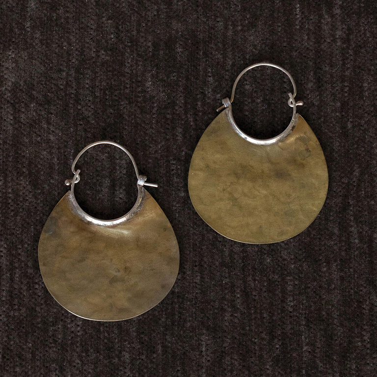 BRASS DROP EARRINGS | JEWELRY