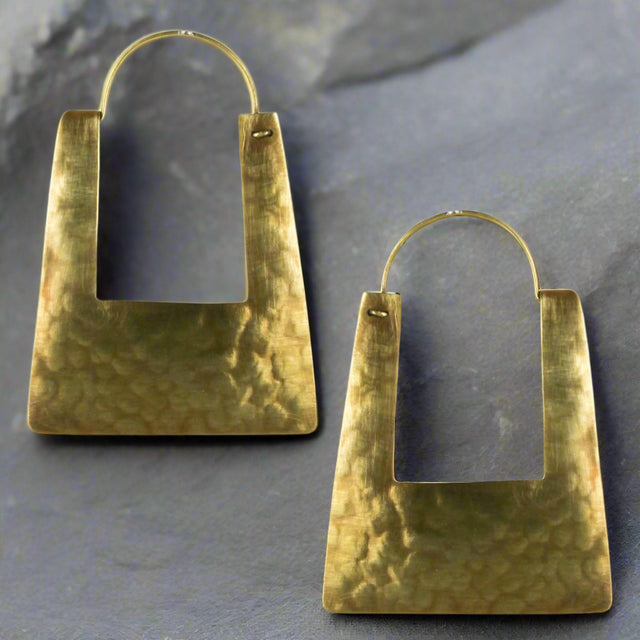 ALBA TRAPEZOID EARRING | JEWELRY