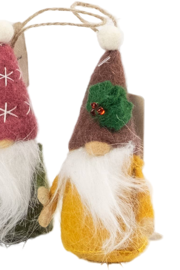 FELT GNOMES ORNAMENT | HOLIDAY