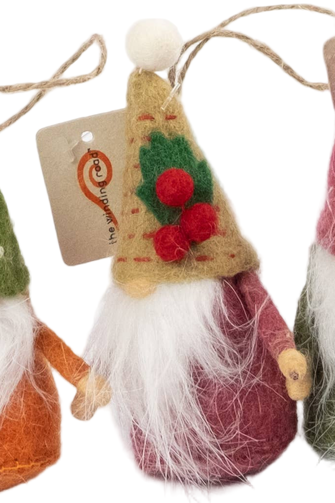 FELT GNOMES ORNAMENT | HOLIDAY