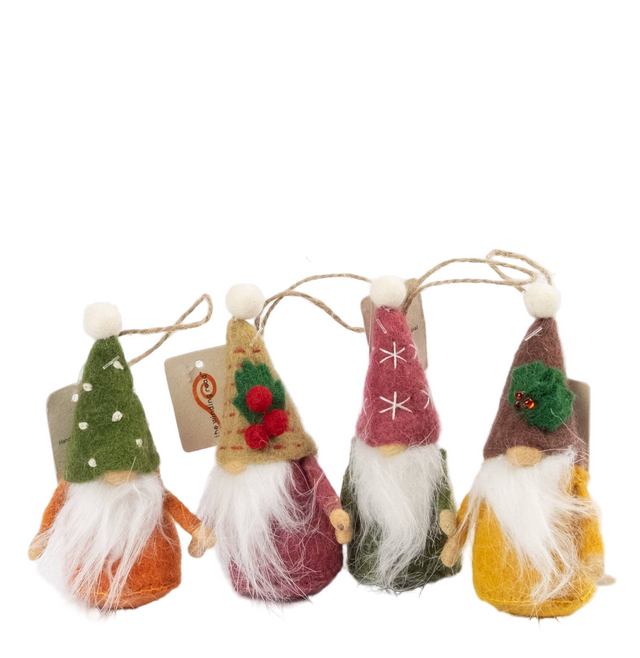 FELT GNOMES ORNAMENT | HOLIDAY