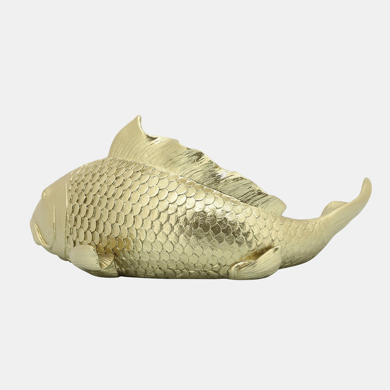 GOLDEN KOI FISH | FIGURINE