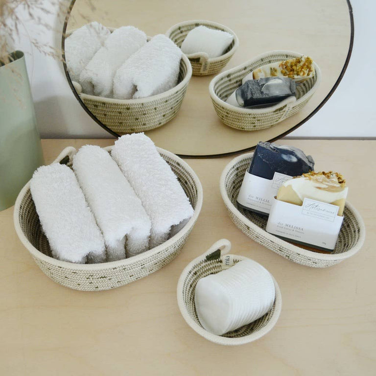 PETITE TRINKET BOWL - SAFARI | ORGANIC SOUTH AFRICAN COTTON CRAFT