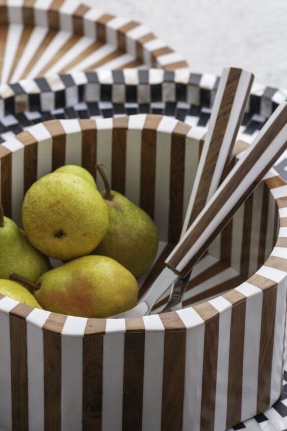 LYRA INLAY BOWL | SERVING BOWLS