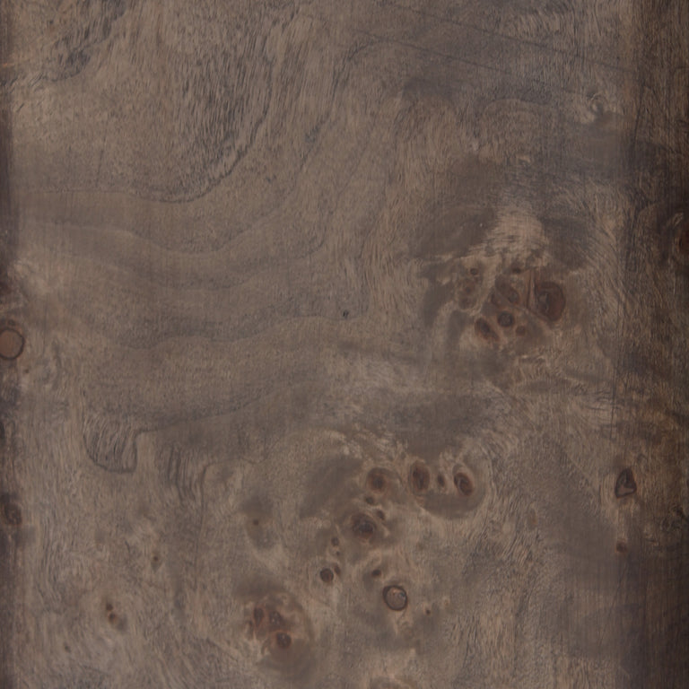 PRESTON TABLE LAMP, BURL WOOD