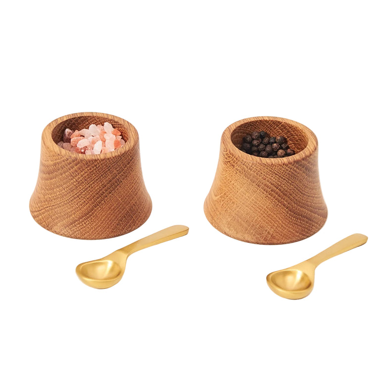 Belfort Pinch Bowls with spoons - Set of 2