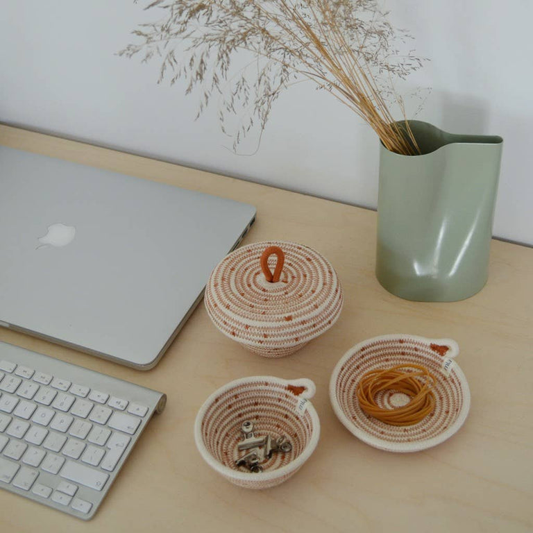 PETITE TRINKET BOWL - SAFARI | ORGANIC SOUTH AFRICAN COTTON CRAFT