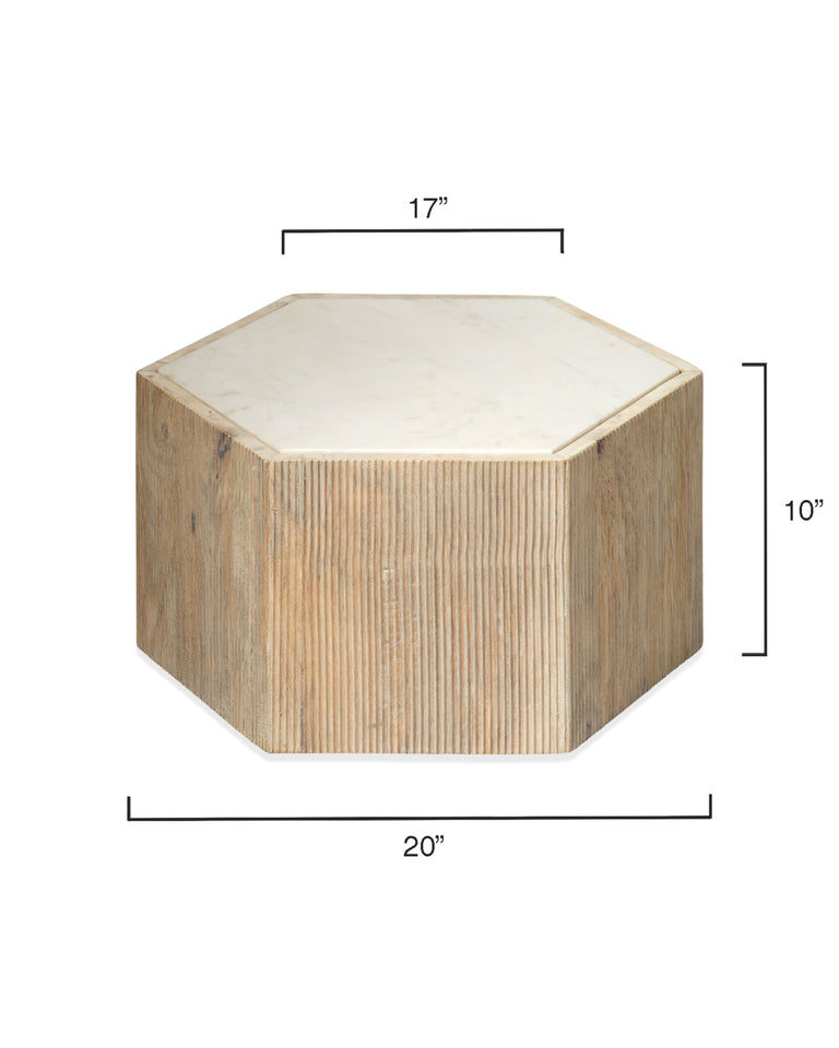 ARGAN HEXAGON TABLE