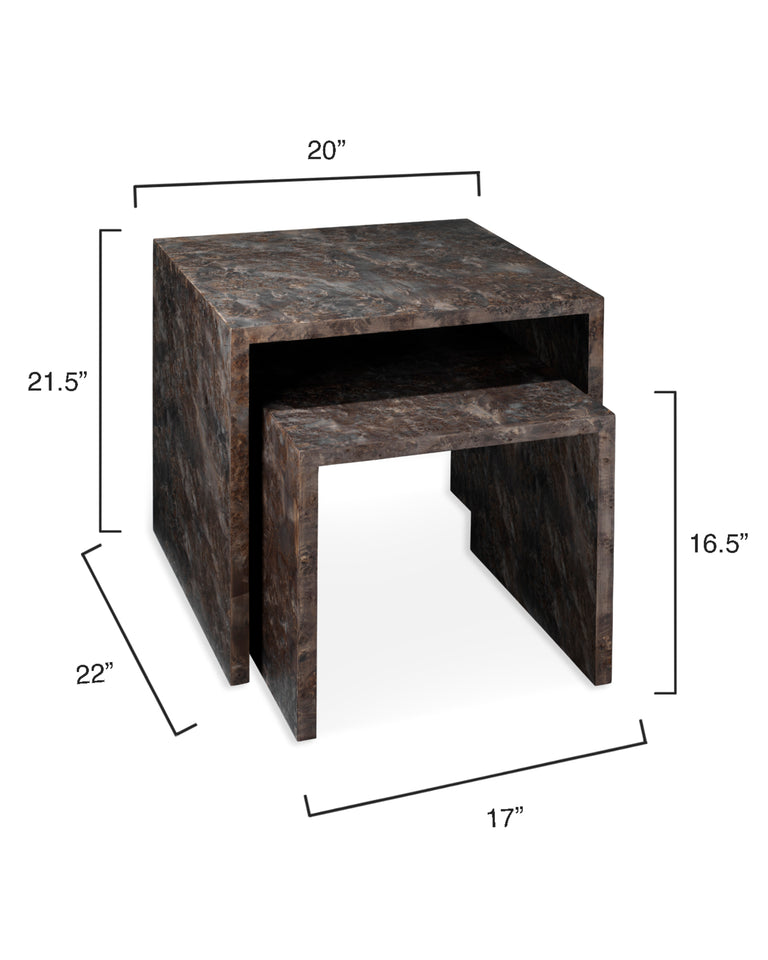 BEDFORD NESTING TABLES (SET OF 2)