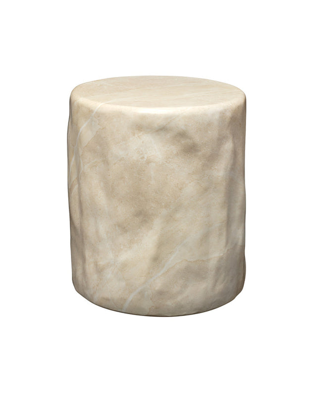 CEDAR SIDE TABLE, MARBLED