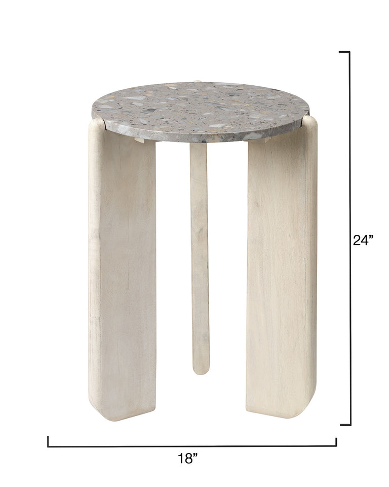 QUARRY SIDE TABLE GREY