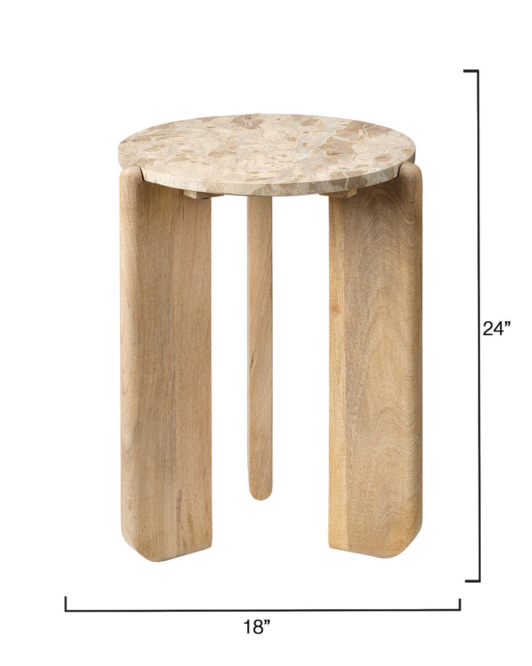 QUARRY SIDE TABLE NATURAL