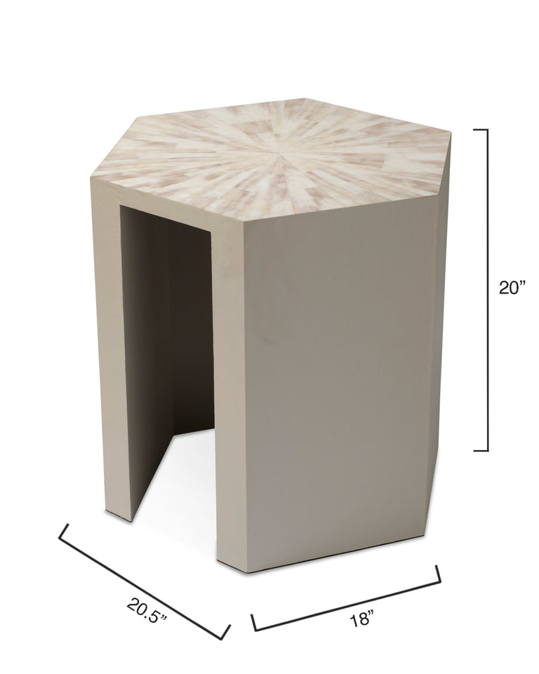 RADIANT SIDE TABLE