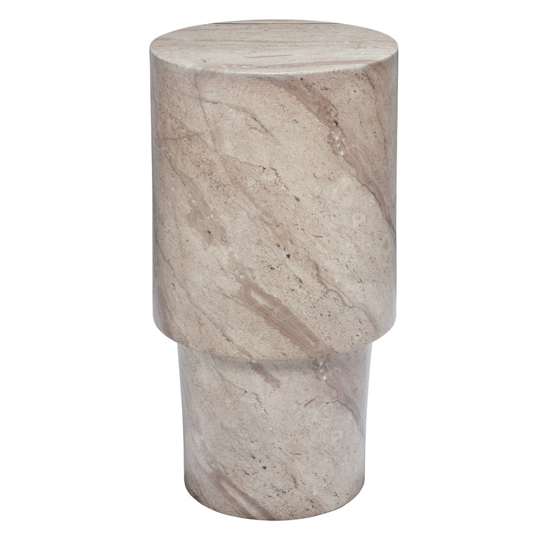 ST. GERMAIN DRINK TABLE, MARBLED