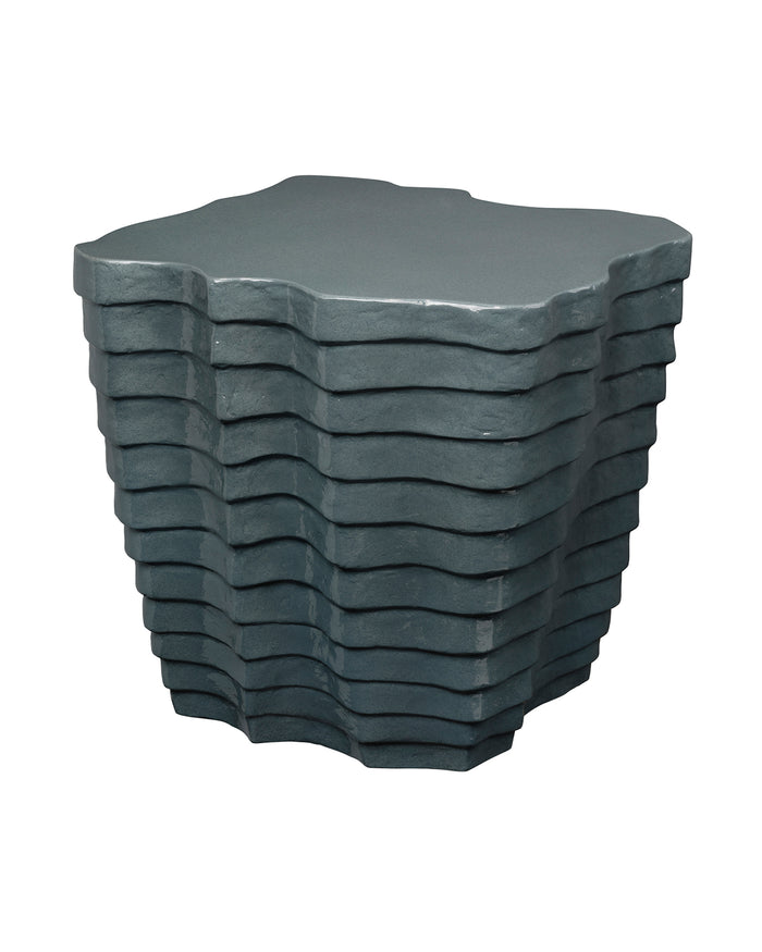 STRATA SIDE TABLE, SLATE