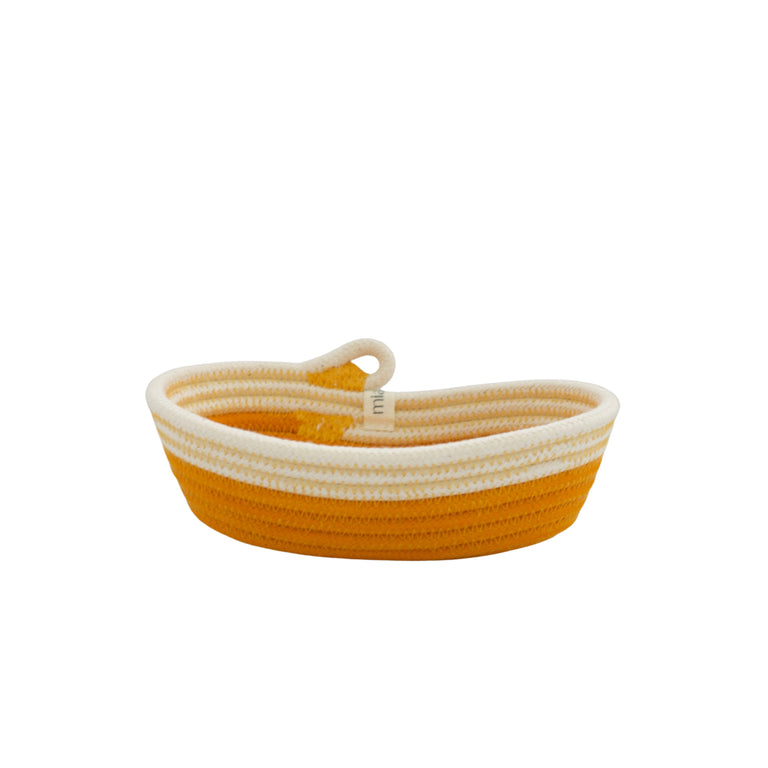 PETITE OVAL BASKET - FRUIT PASTILLES COZY HUES | ORGANIC SOUTH AFRICAN COTTON CRAFT