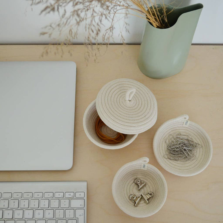 PETITE TRINKET TRAY - AFRI-SCANDI | ORGANIC SOUTH AFRICAN COTTON CRAFT