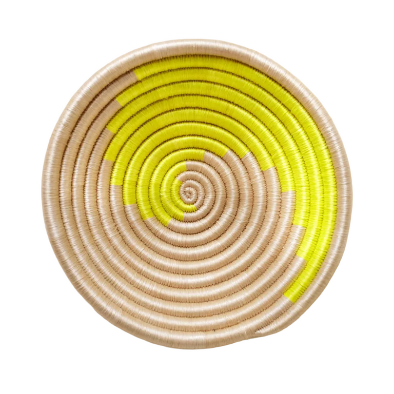 Mini Swirl Plateau Citron