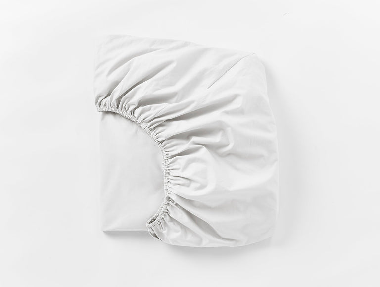 300 THREAD COUNT ORGANIC PERCALE FITTED SHEET | BEDDING
