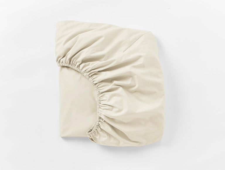 300 THREAD COUNT ORGANIC PERCALE FITTED SHEET | BEDDING