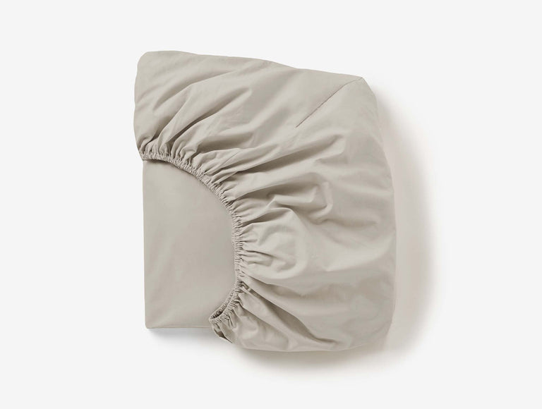 300 THREAD COUNT ORGANIC PERCALE FITTED SHEET | BEDDING