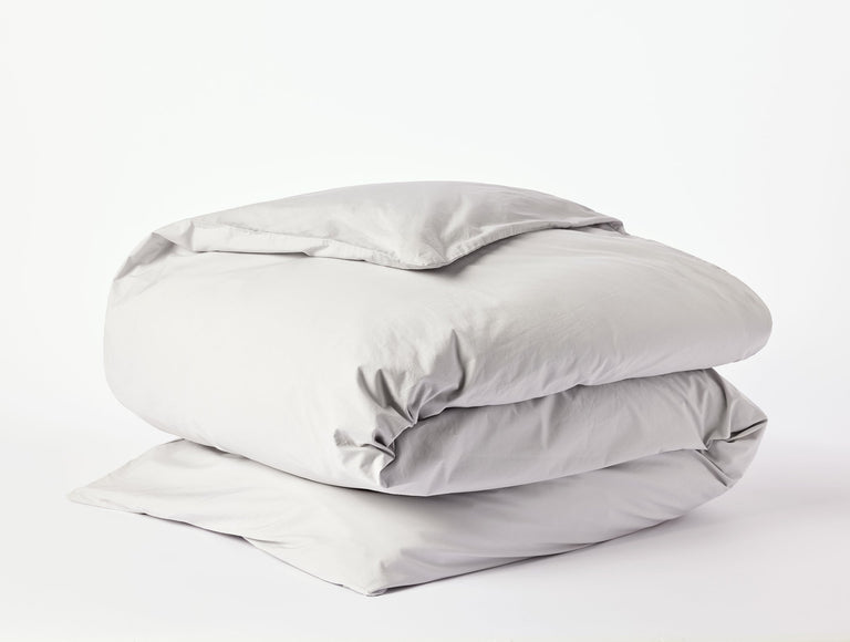 300 THREAD COUNT ORGANIC PERCALE DUVET COVER | BEDDING