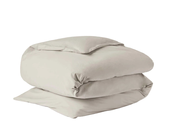 300 THREAD COUNT ORGANIC PERCALE DUVET COVER | BEDDING