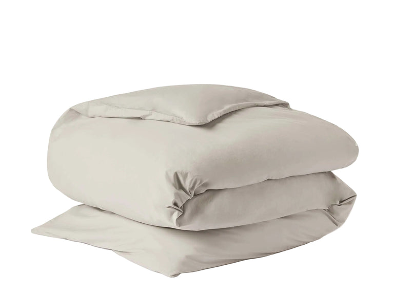 300 THREAD COUNT ORGANIC PERCALE DUVET COVER | BEDDING