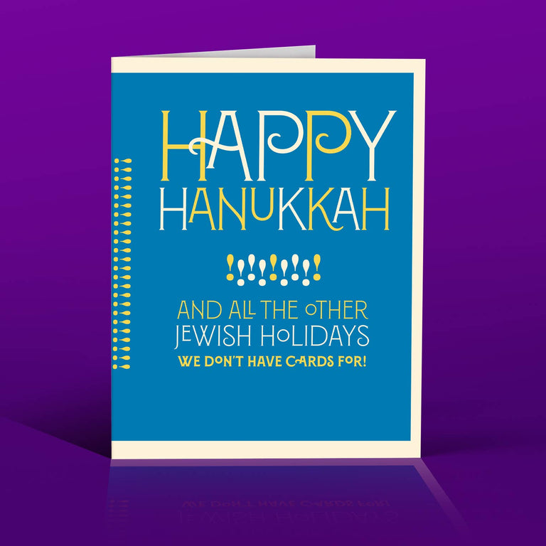 All the Jewish Hanukkah Card