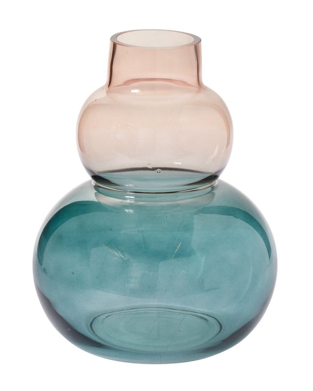 TWILIGHT OMBRE GLASS VASE