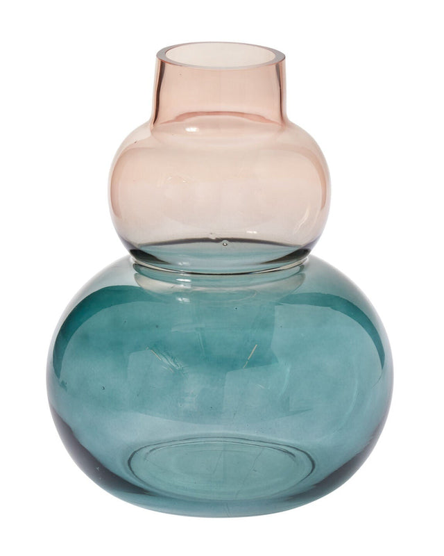 TWILIGHT OMBRE GLASS VASE