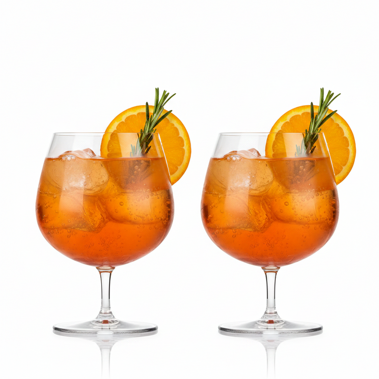 CRYSTAL WINGBACK BRANDY GLASSES