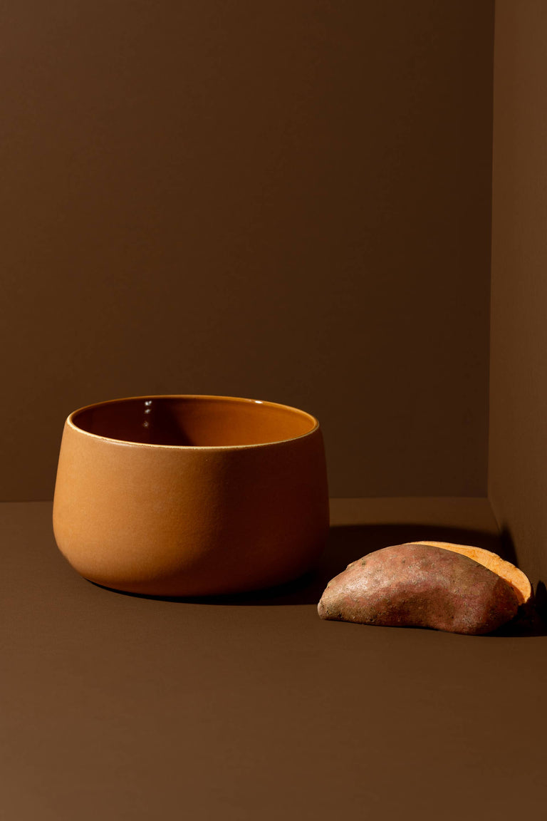 HANDMADE STONEWARE SERVING BOWL | EWA 68 OZ | KITCHEN