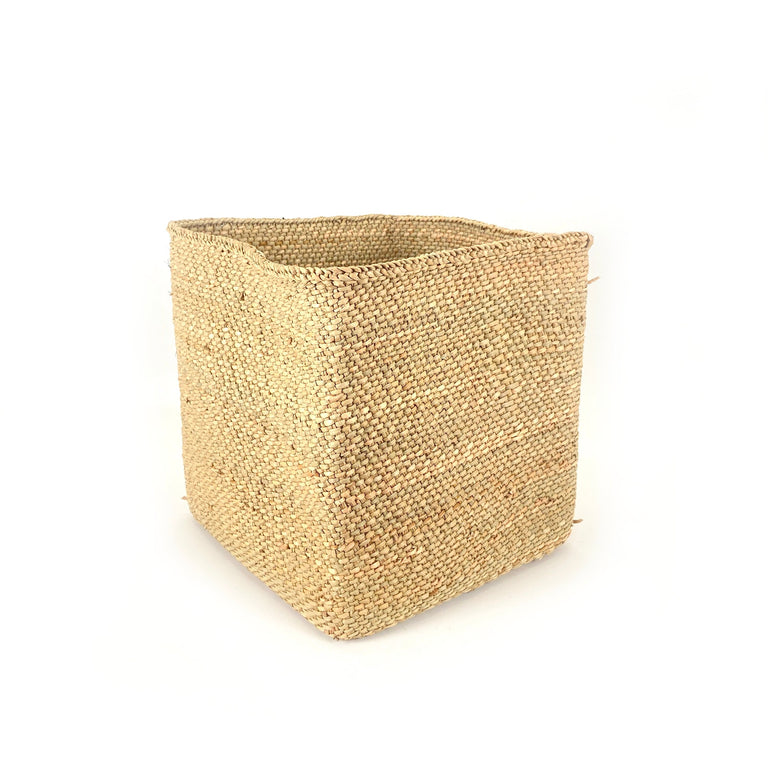 Square Natural Iringa Basket | BASKETS