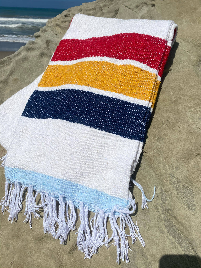 VINTAGE CAMP THROW BLANKET | MODERN MEXICAN TEXTILES
