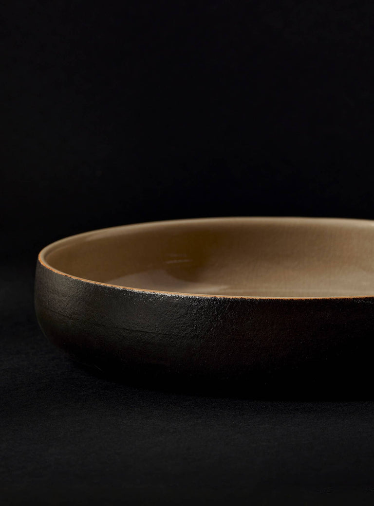 HANDMADE STONEWARE PASTA/SALAD PLATE | EDAN 7.9" | KITCHEN